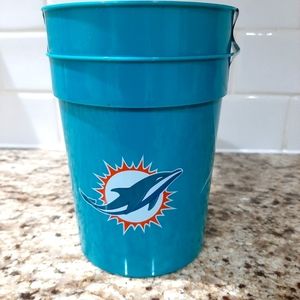 Miami Dolphin Plastic Cups , New, 2 Pack